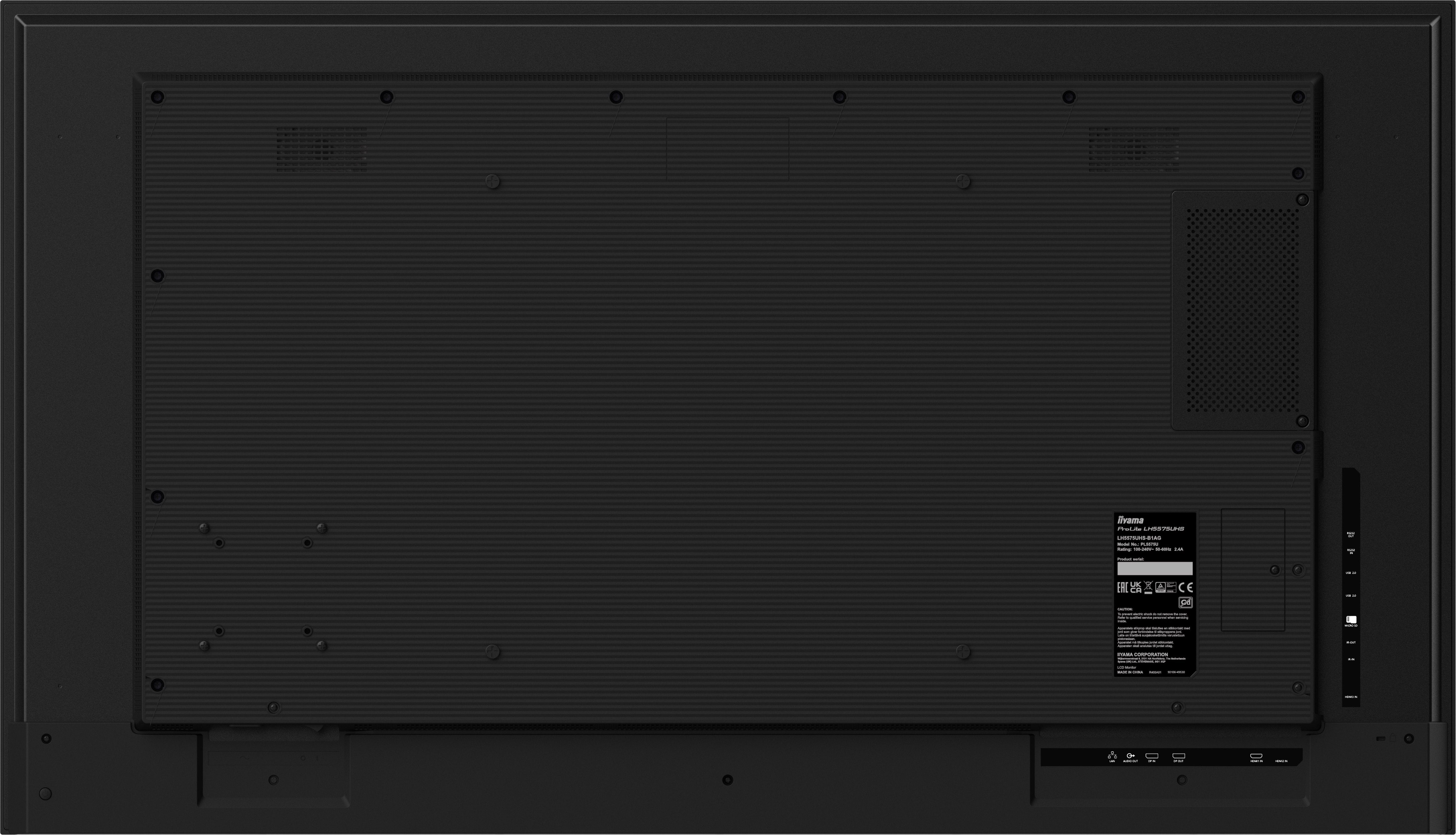 EAN 4948570123469 - iiyama LH5575UHS-B1AG pantalla de señalización Pantalla plana para señalización digital 138,7 cm (54.6") imagen 12