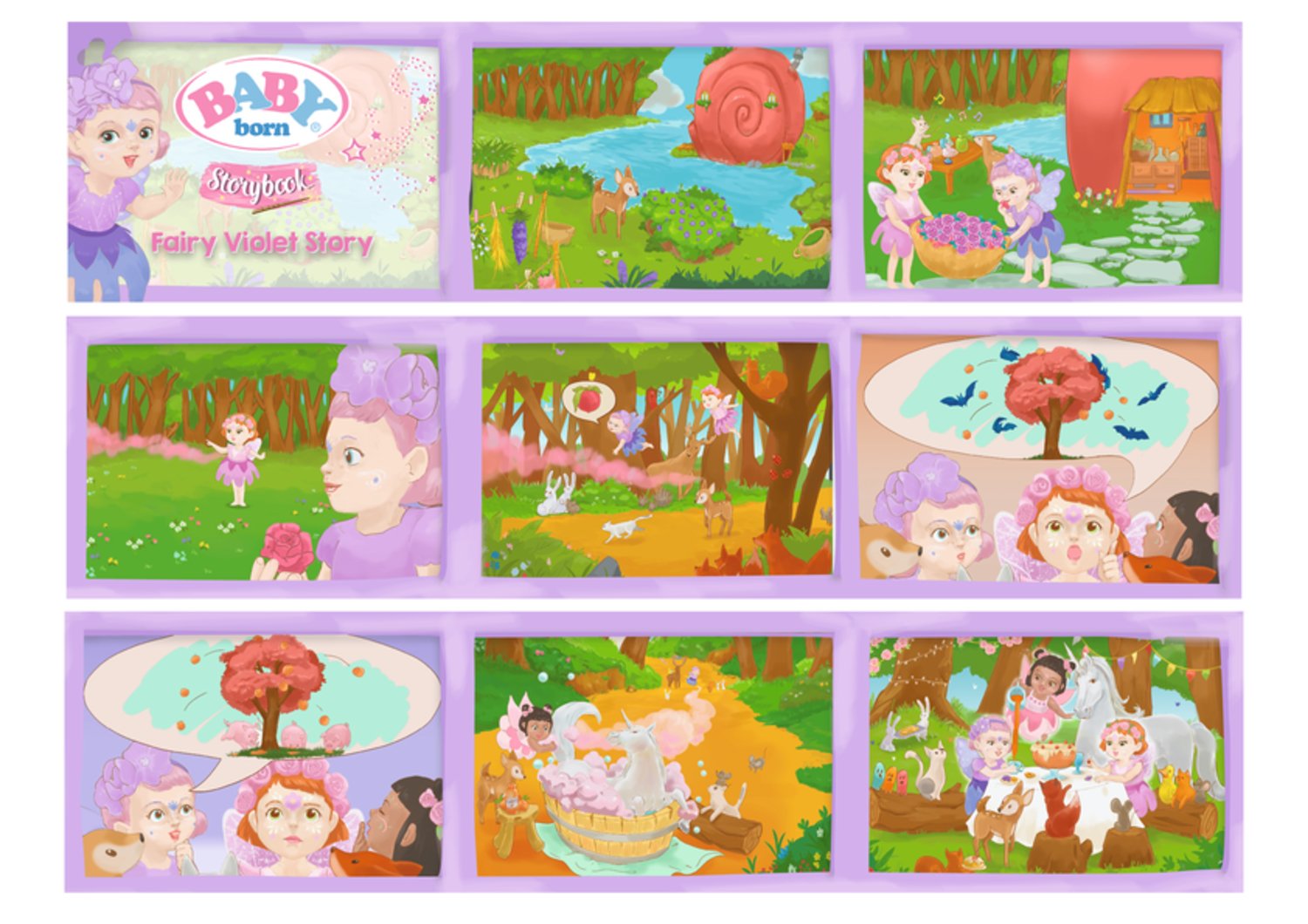 EAN 4001167833780 - BABY born Storybook Fairy Violet imagen 28