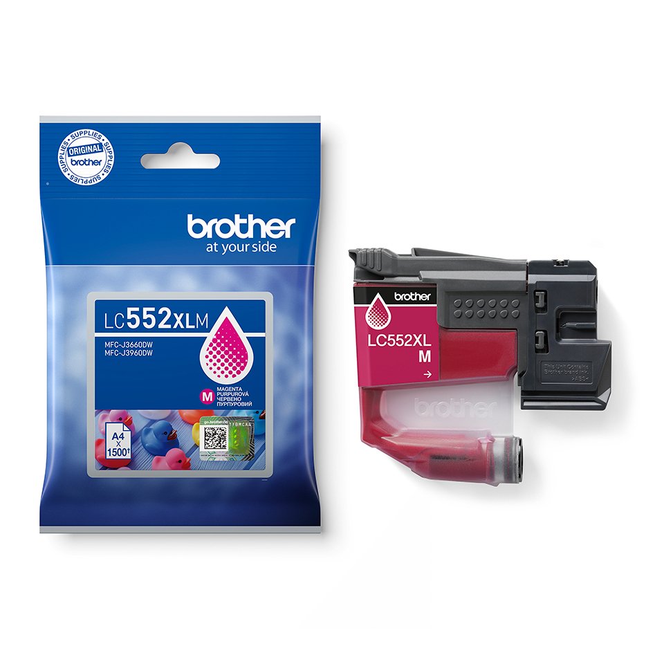 EAN 4977766843454 - Brother LC552XLM cartucho de tinta 1 pieza(s) Original Magenta imagen 2