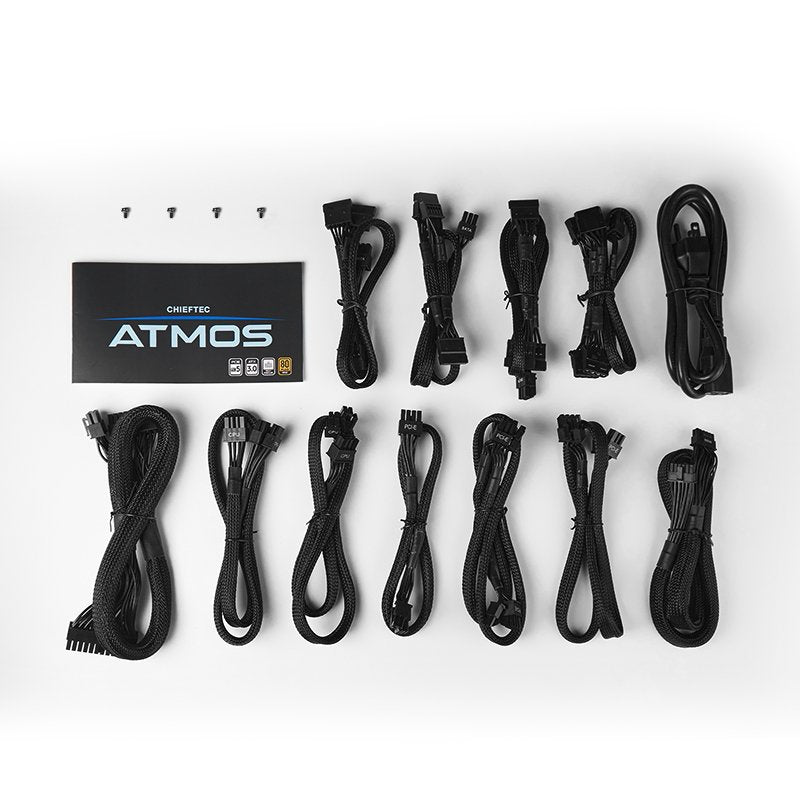 EAN 0753263078407 - Chieftec Atmos unidad de fuente de alimentación 850 W 20+4 pin ATX ATX Negro imagen 8