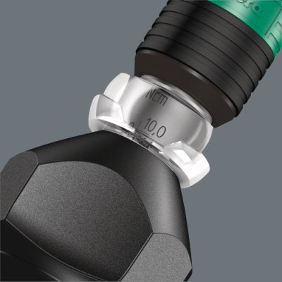 Wera Par Destornillador 7440, El Par Llave Negro / Verde, De 1/4 "Bits