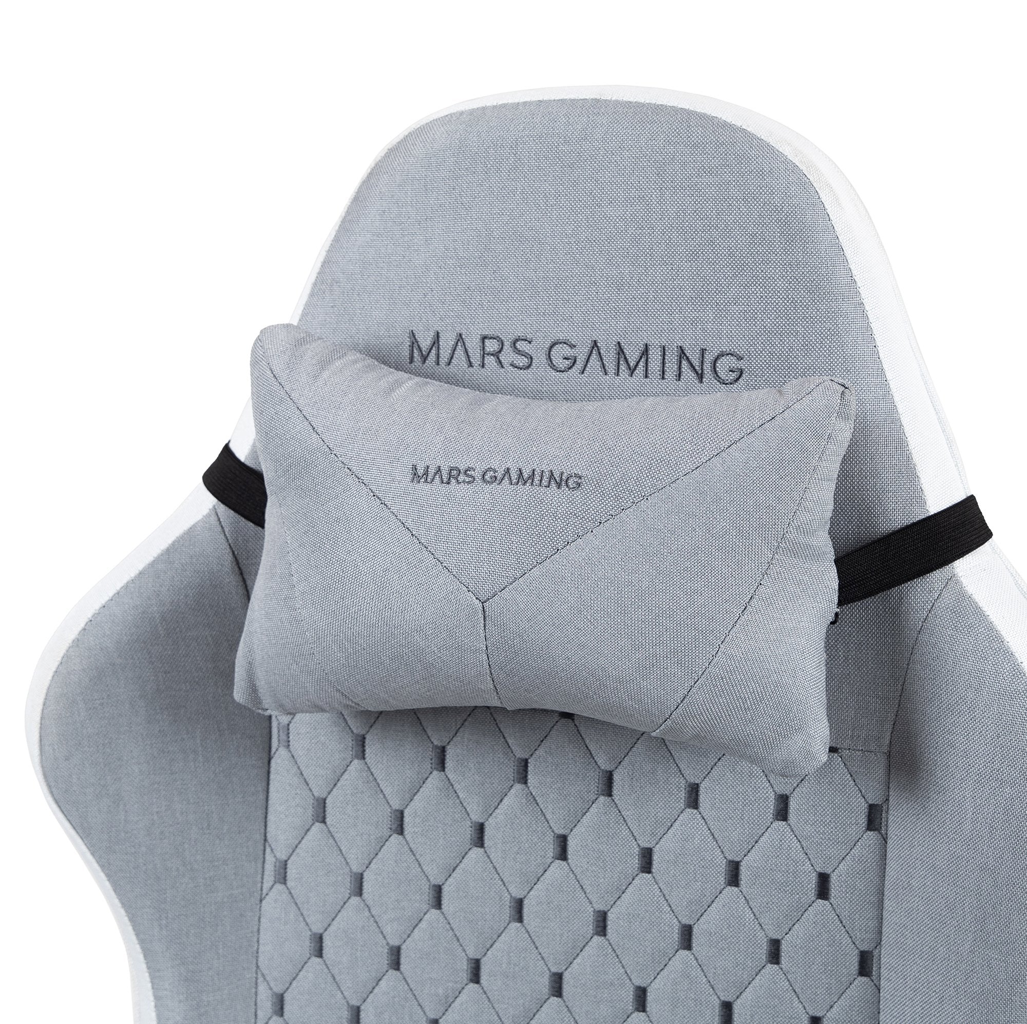 EAN 8435693112952 - Mars Gaming MGCXFSW silla para videojuegos Silla para videojuegos de PC Asiento acolchado Gris, Blanco imagen 7