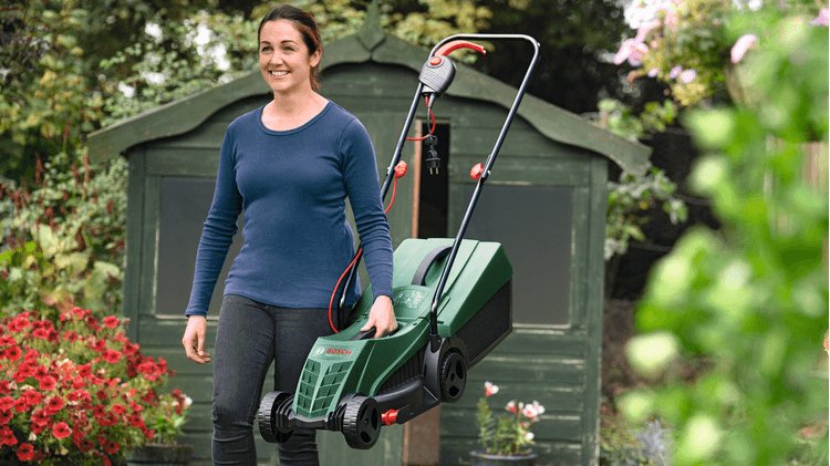 EAN 4053423321272 - Bosch EasyRotak 32-205 Cortacésped de empuje a gasolina Corriente alterna Verde imagen 4