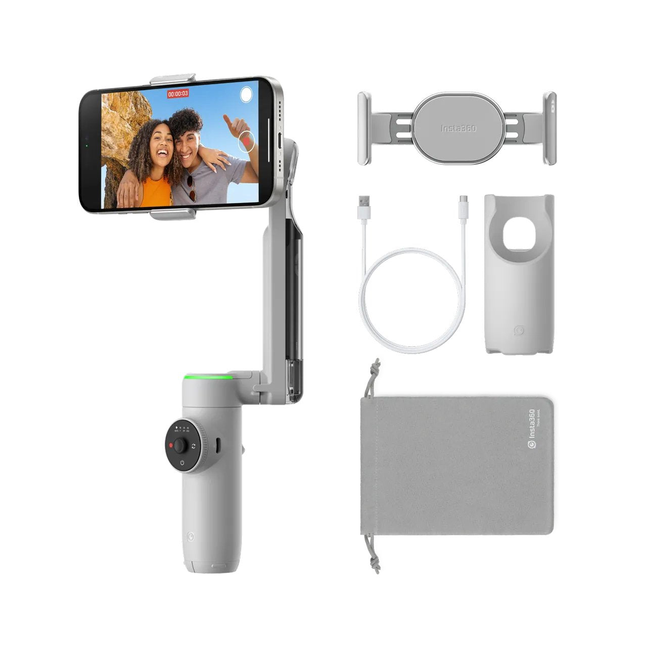 EAN 6970357859207 - Insta360 Flow Pro Estabilizador de cámara para smartphone Gris imagen 6