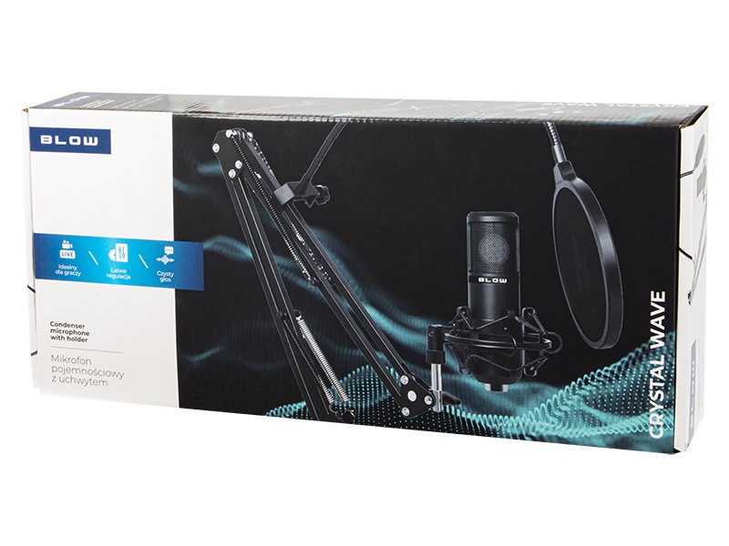 EAN 5900804118381 - BLOW 33-052# micrófono Negro Micrófono de estudio imagen 3