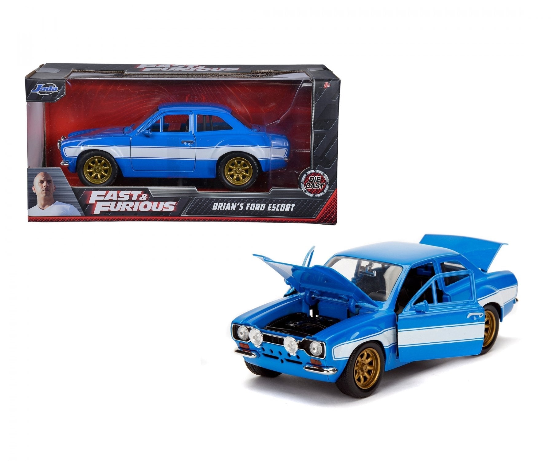 Jada Fast & Furious 1974 Ford Escort 1:24 253203024