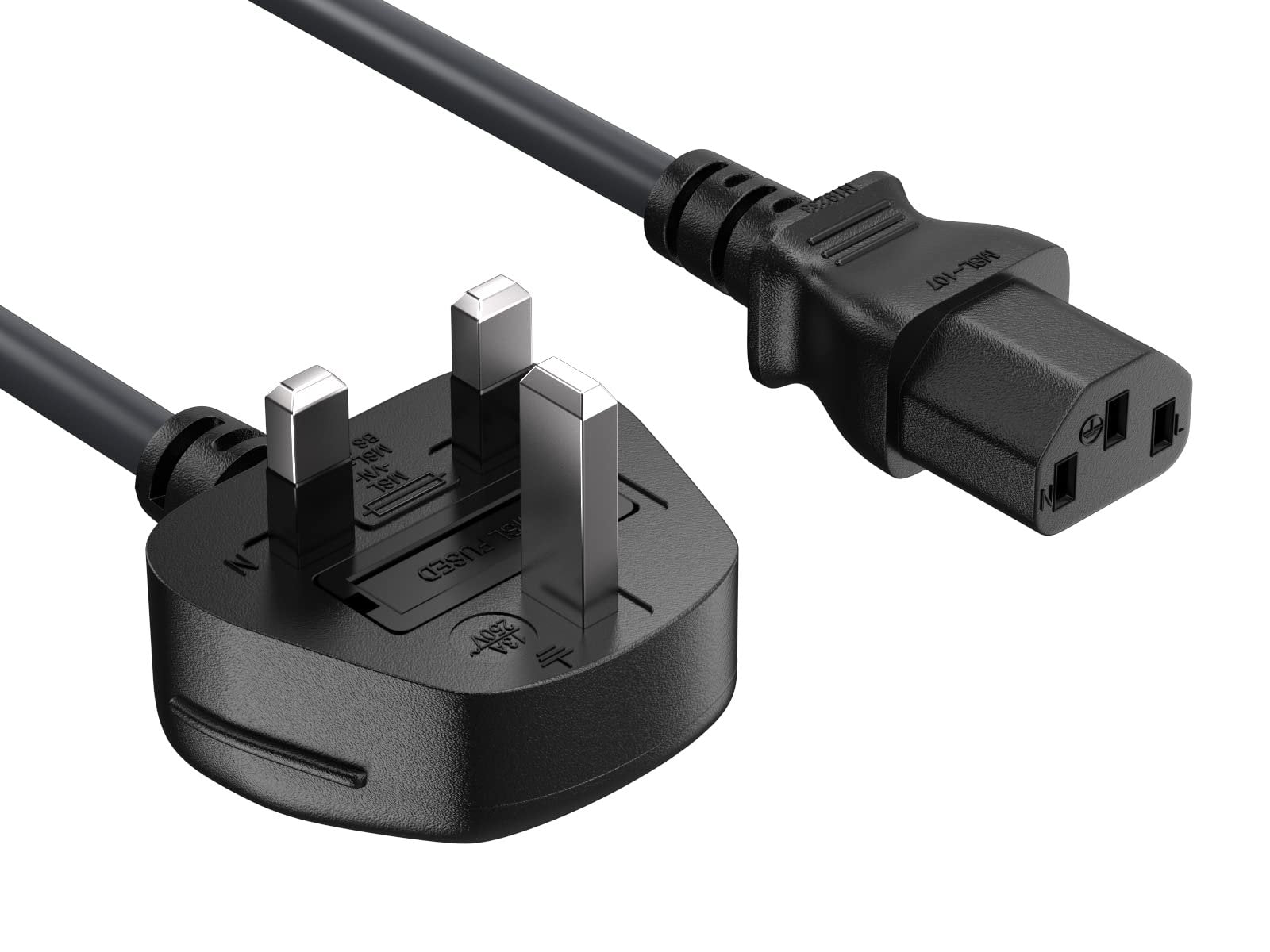 Value 19.99.2016 Cable De Transmisión Negro 1,8 M Bs 1363 Iec 320