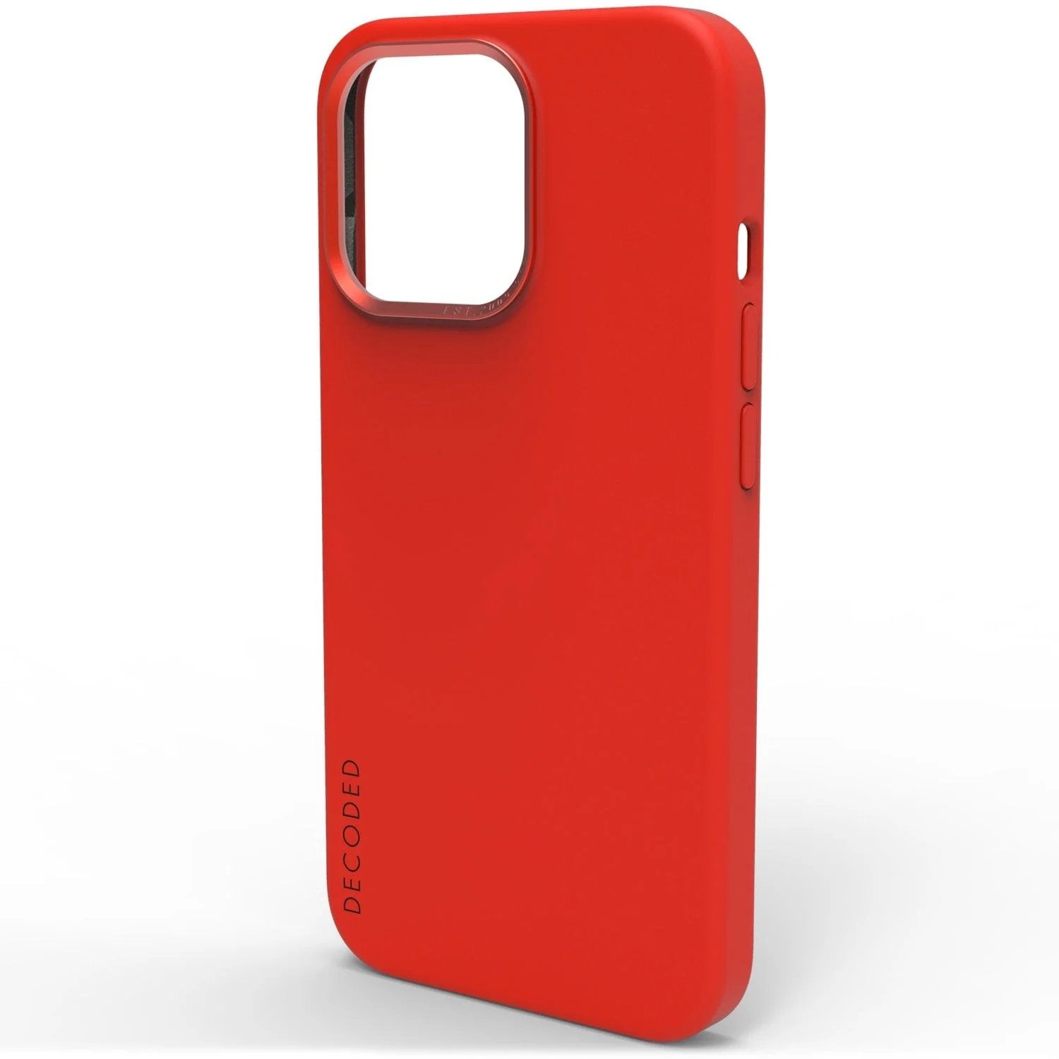 Funda Trasera De Silicona Decoded Iphone 13 Pro Max Rojo Brisk