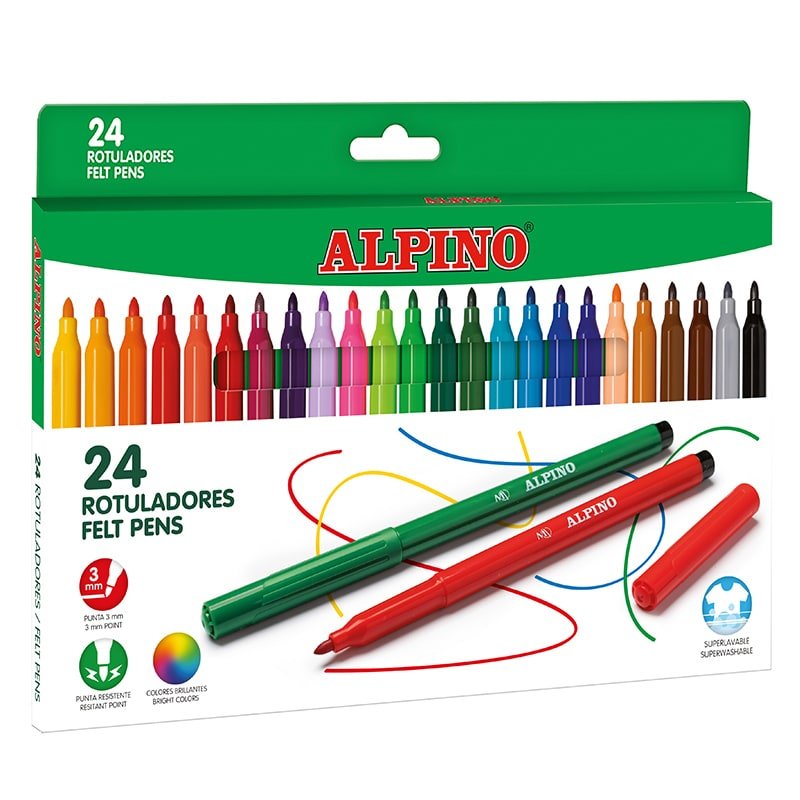 EAN 8413240609261 - Alpino AR001003N rotulador 24 pieza(s) imagen 1