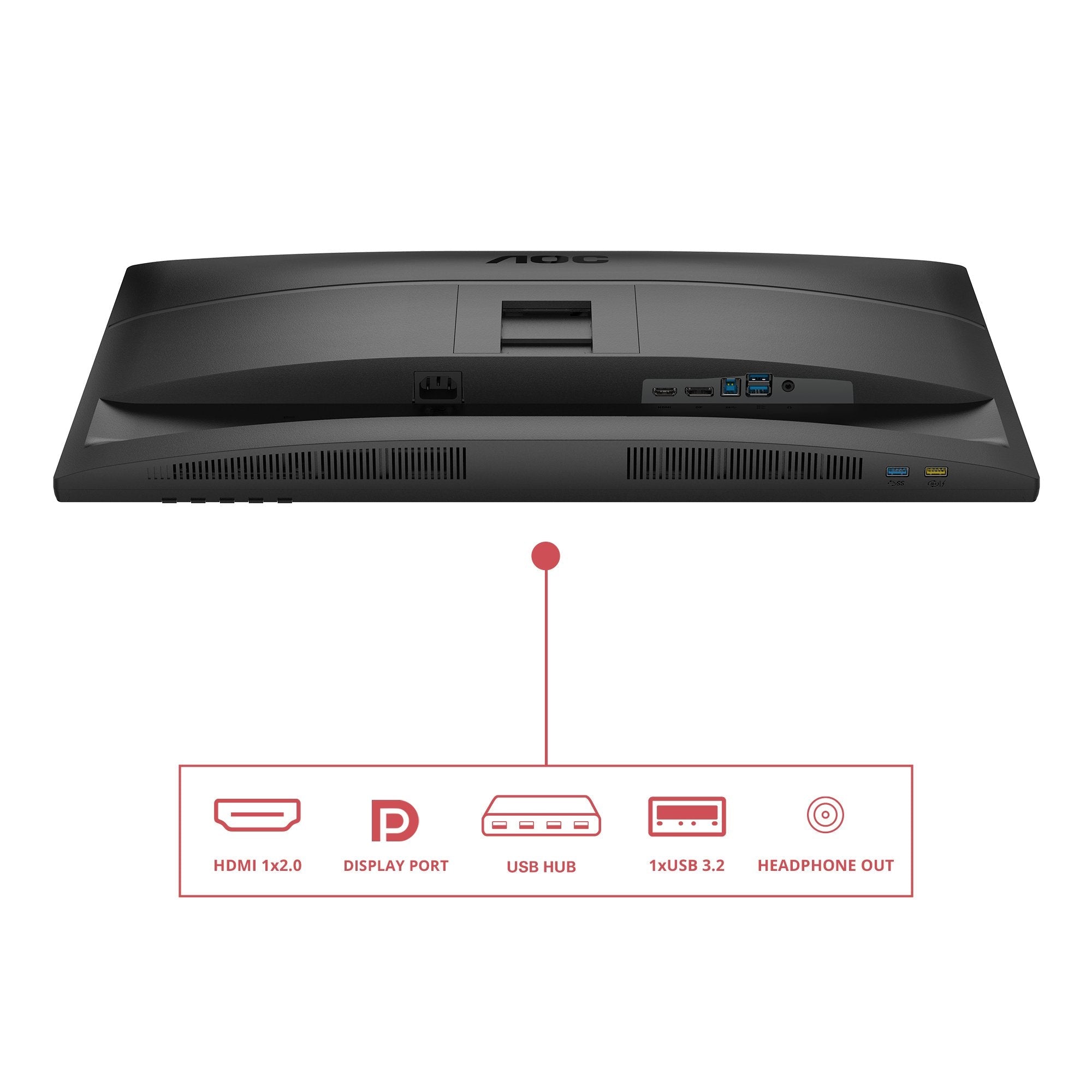 Aoc 68,6cm 27" Q27e4u 16:09 Hdmi+Dp+Usb Negro