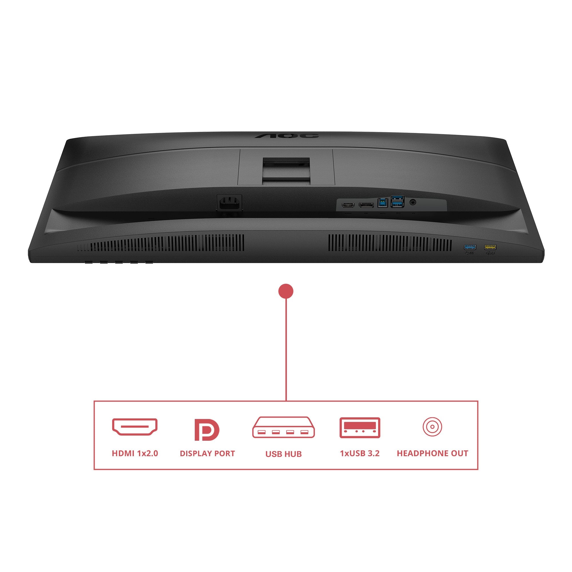 EAN 4038986182812 - AOC E4 Q27E4U pantalla para PC 68,6 cm (27") 2560 x 1440 Pixeles Quad HD LED Negro imagen 6