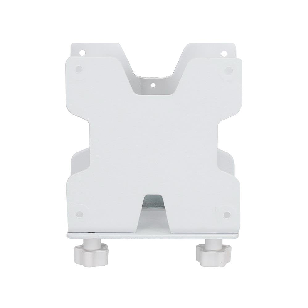 Ergotron Montaje Mini De Pc Instalable En Poste Instalable Debajo Del Escritorio Montable En Soporte De Pared Montable En Abrazadera Vesa Blanco Para Ergotron Nx Lx Dual Side-By-Side Arm