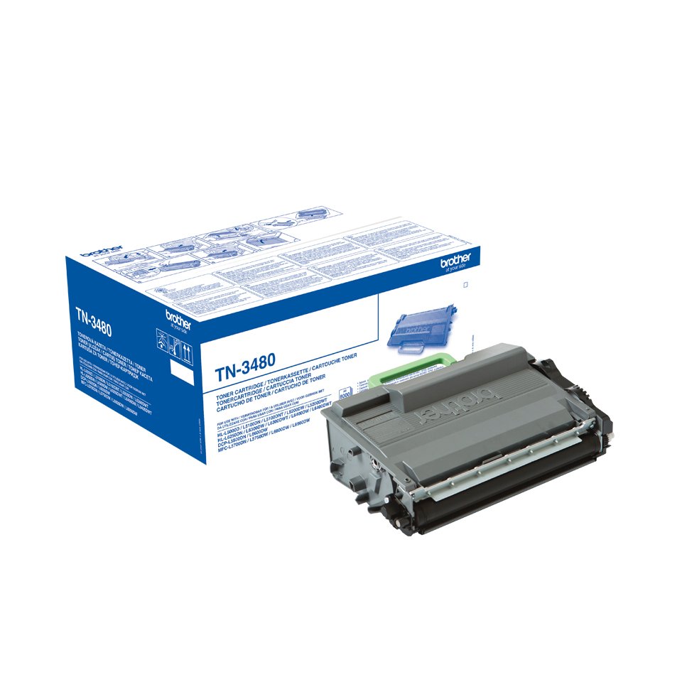 Tn3480 Toner Cartridge Black High Yield Contract Toner