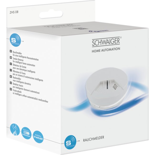 Schwaiger Zhs08 Detector De Humo Detector De Muestreo De Aire