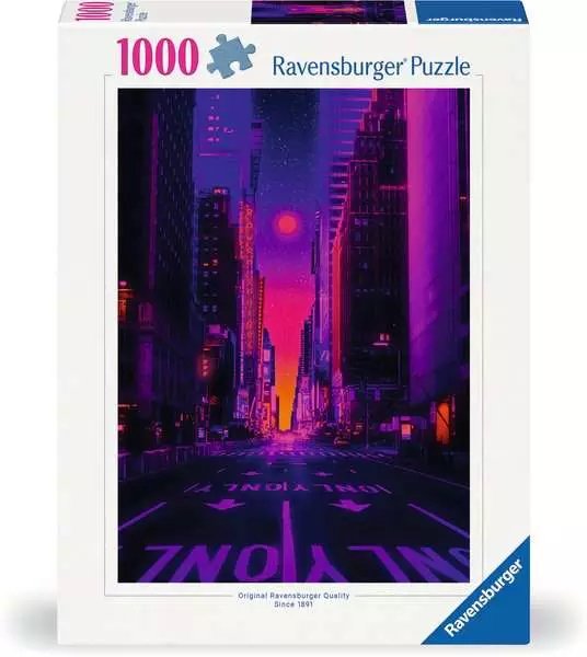 Ravensburger Puzzle New York En Neon 1000 Parts 12001436