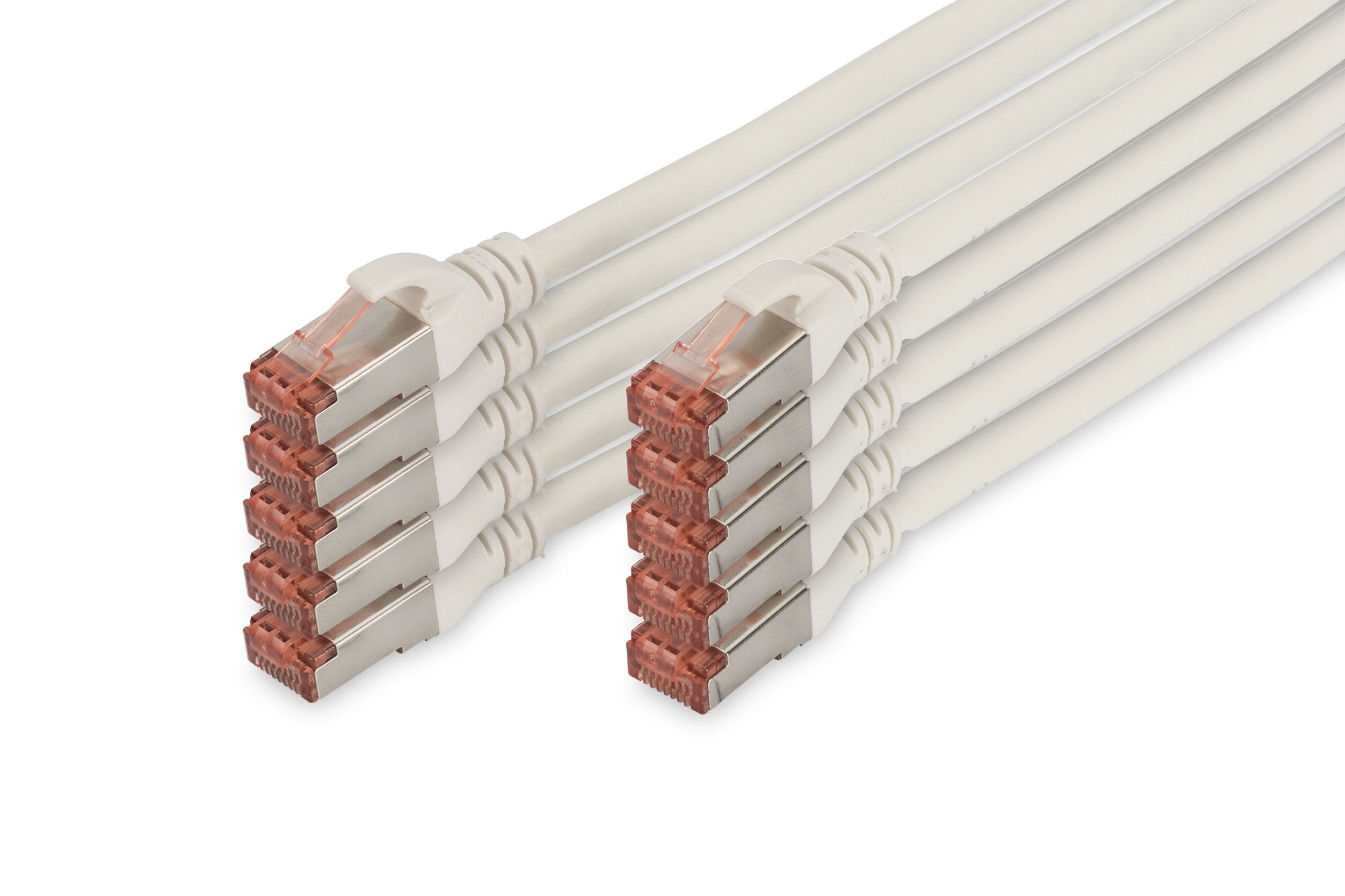 EAN 4016032441793 - Digitus DK-1644-020-WH-10 cable de red Blanco 2 m Cat6 S/FTP (S-STP) imagen 1