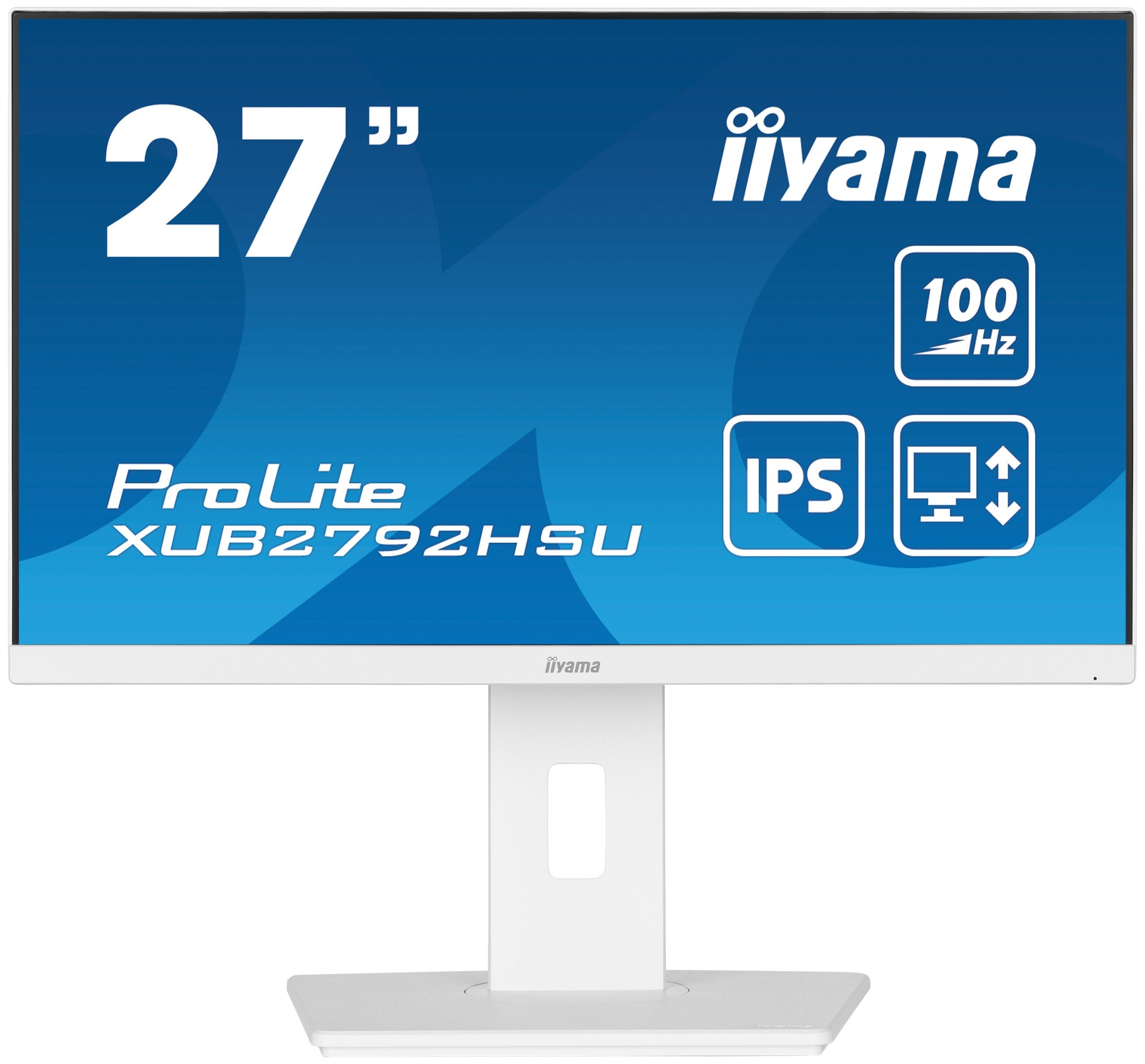 EAN 4948570123360 - iiyama ProLite XUB2792HSU-W6 pantalla para PC 68,6 cm (27") 1920 x 1080 Pixeles Full HD LED Blanco imagen 2