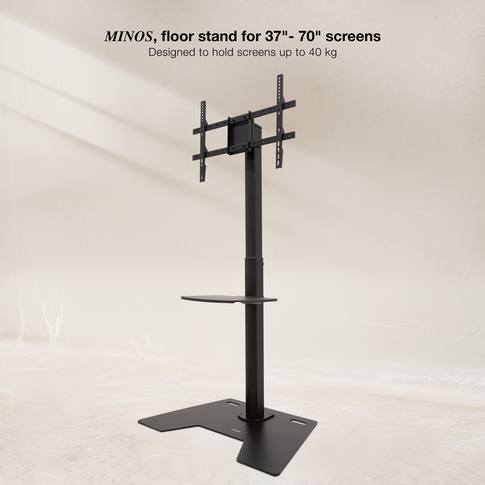 Soporte Suelo "Minos" 37-70" Rotación 90°