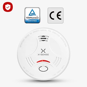 Detector De Humo Y Gas X-Sense Sd11 Fotoeléctrico Alarma 85 Db