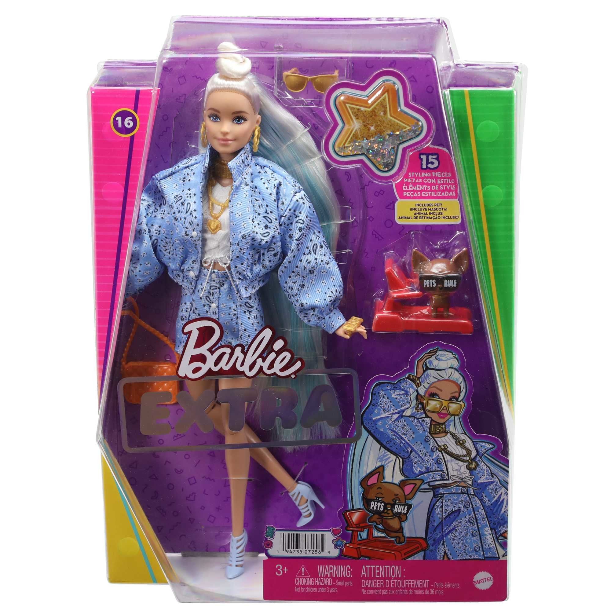 Muñeca Barbie Extra Doll And Accessories