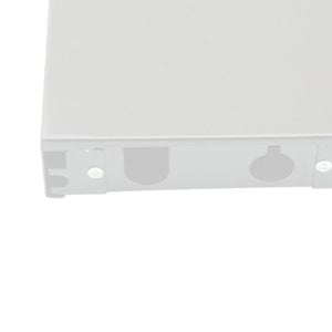 Fiber Front Panel 24 Sc-Duplex Or Lc-Quad, Gris Claro