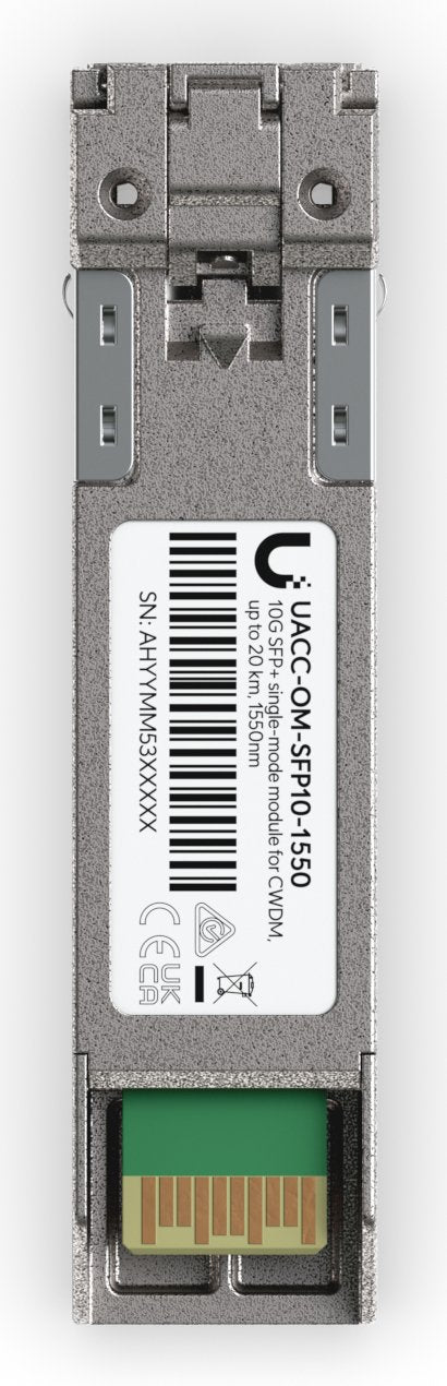 EAN 0810084694787 - Ubiquiti UACC-OM-SFP10-1550 red modulo transceptor Fibra óptica 11300 Mbit/s SFP+ 1550 nm imagen 3