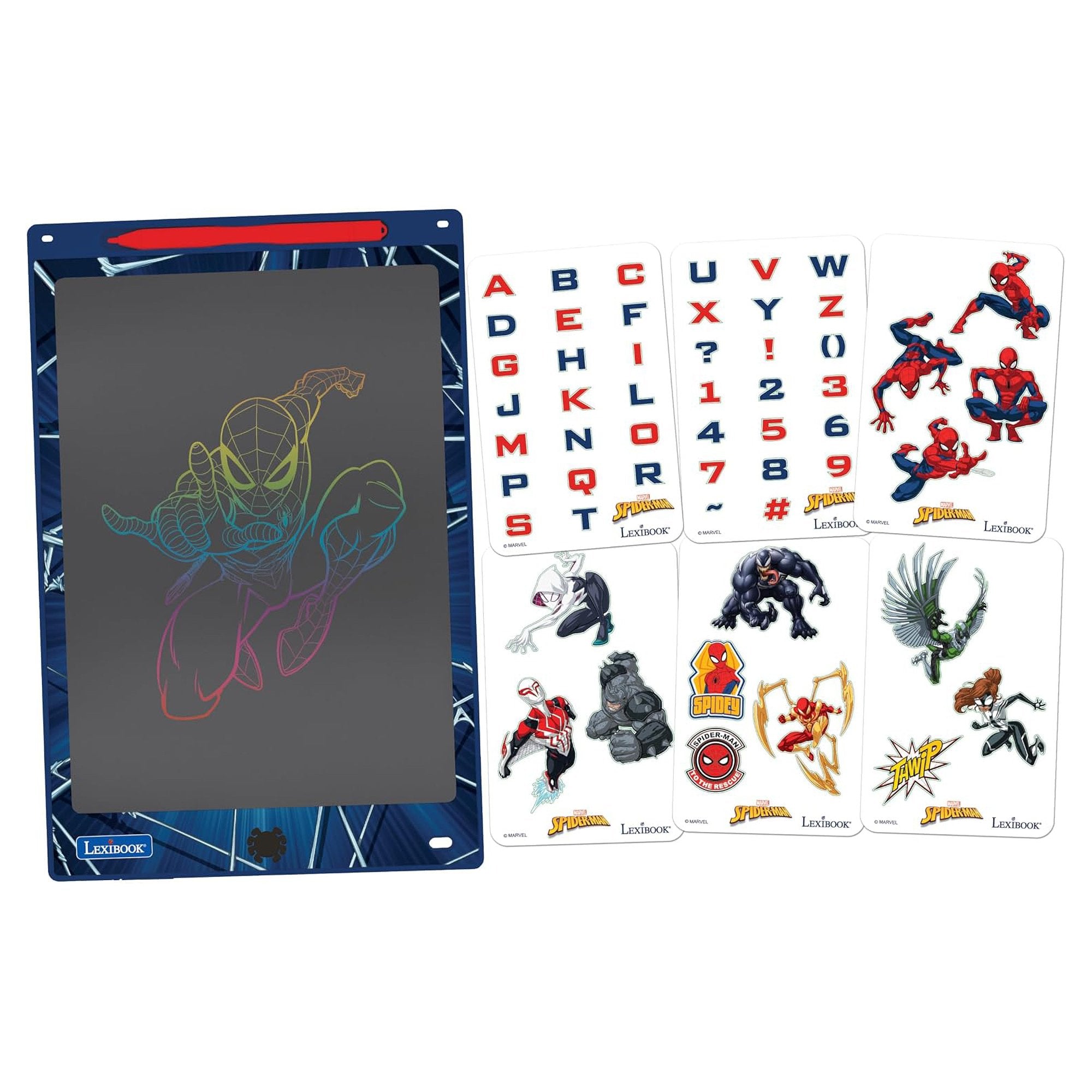 Pizarra Magica Educativa Spiderman Marvel