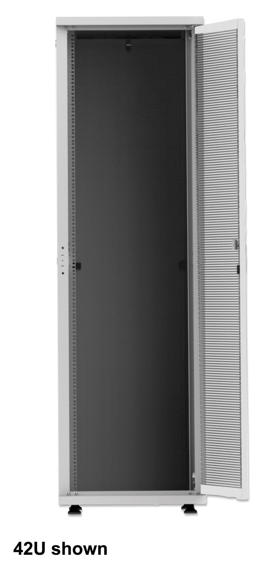 Armario Intellinet Basic De Pie - Gris, Ral 7035 - 26u - 48,3 Cm (19") (715430)