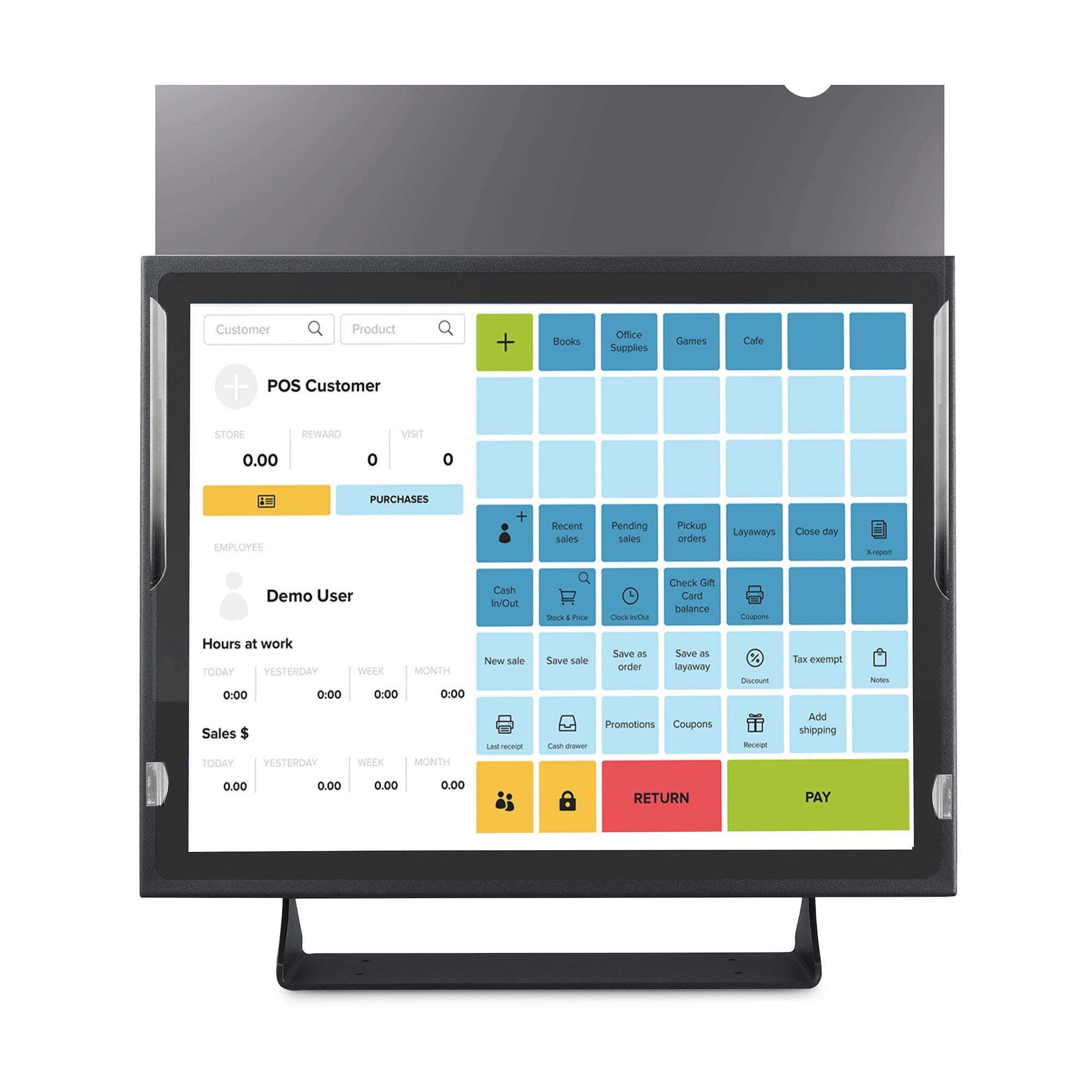 EAN 0065030900621 - StarTech.com 1754-PRIVACY-SCREEN filtro para monitor 43,2 cm (17") Filtro de privacidad para pantallas si imagen 3
