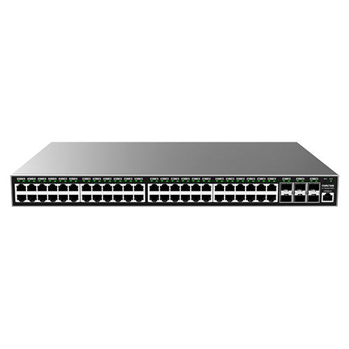 Grandstream Gwn7806p - Switch Layer2+ 48 Puertos Poe 360w + 6 Sfp. Administrable Remotamente Con El Controlador Gwn Tan