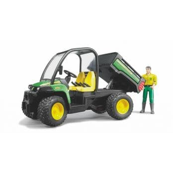 EAN 4001702024901 - BRUDER John Deere Gator XUV 855D with driver imagen 5