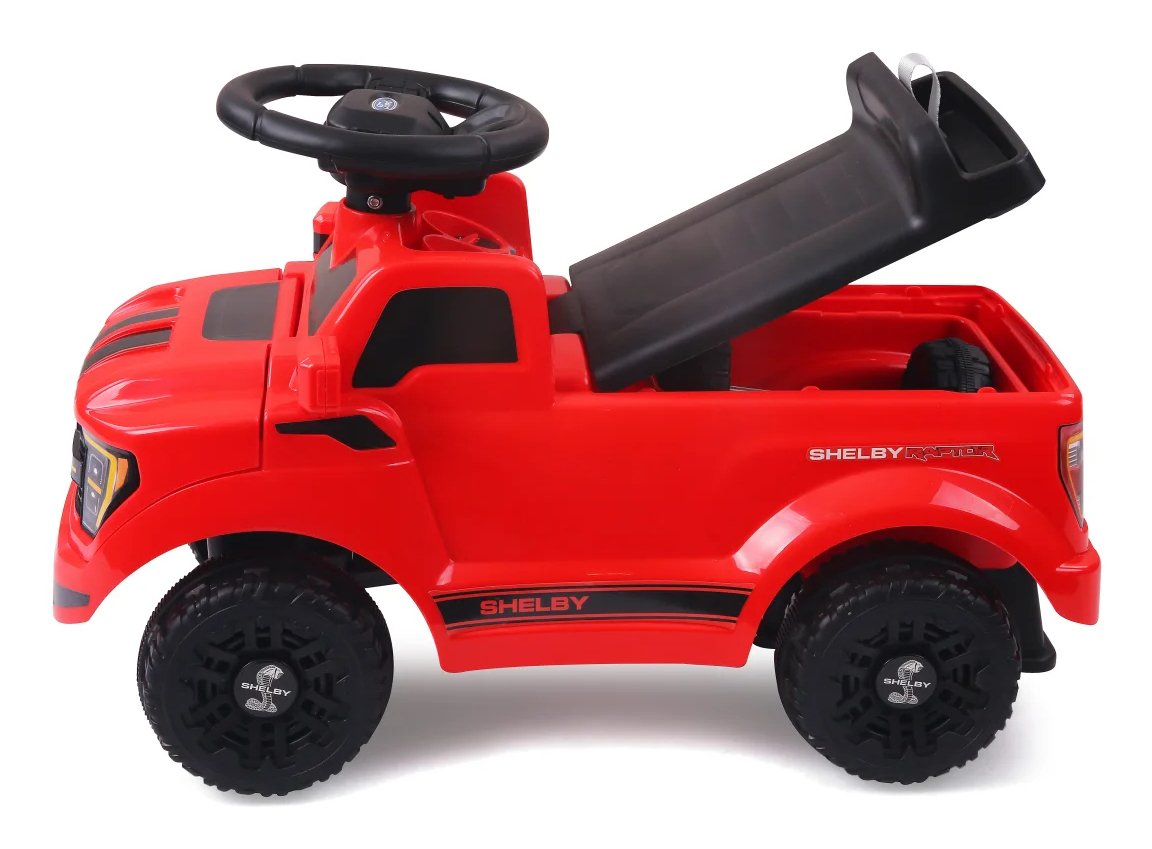 Jamara Rutscher Shelby Ford F-150 Raptor Con Anhänger Rot