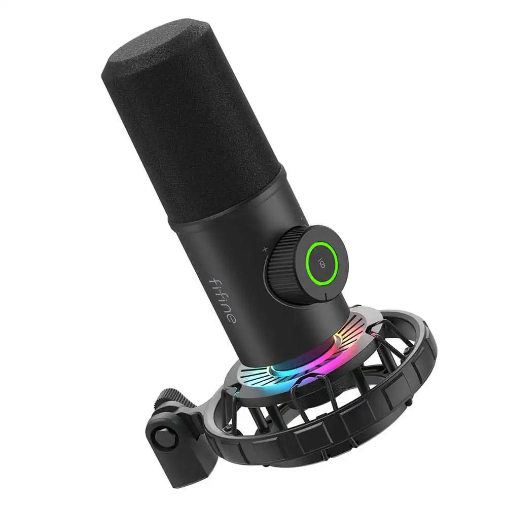 EAN 5031192993943 - Fifine K658 micrófono Negro Micrófono de estudio imagen 2