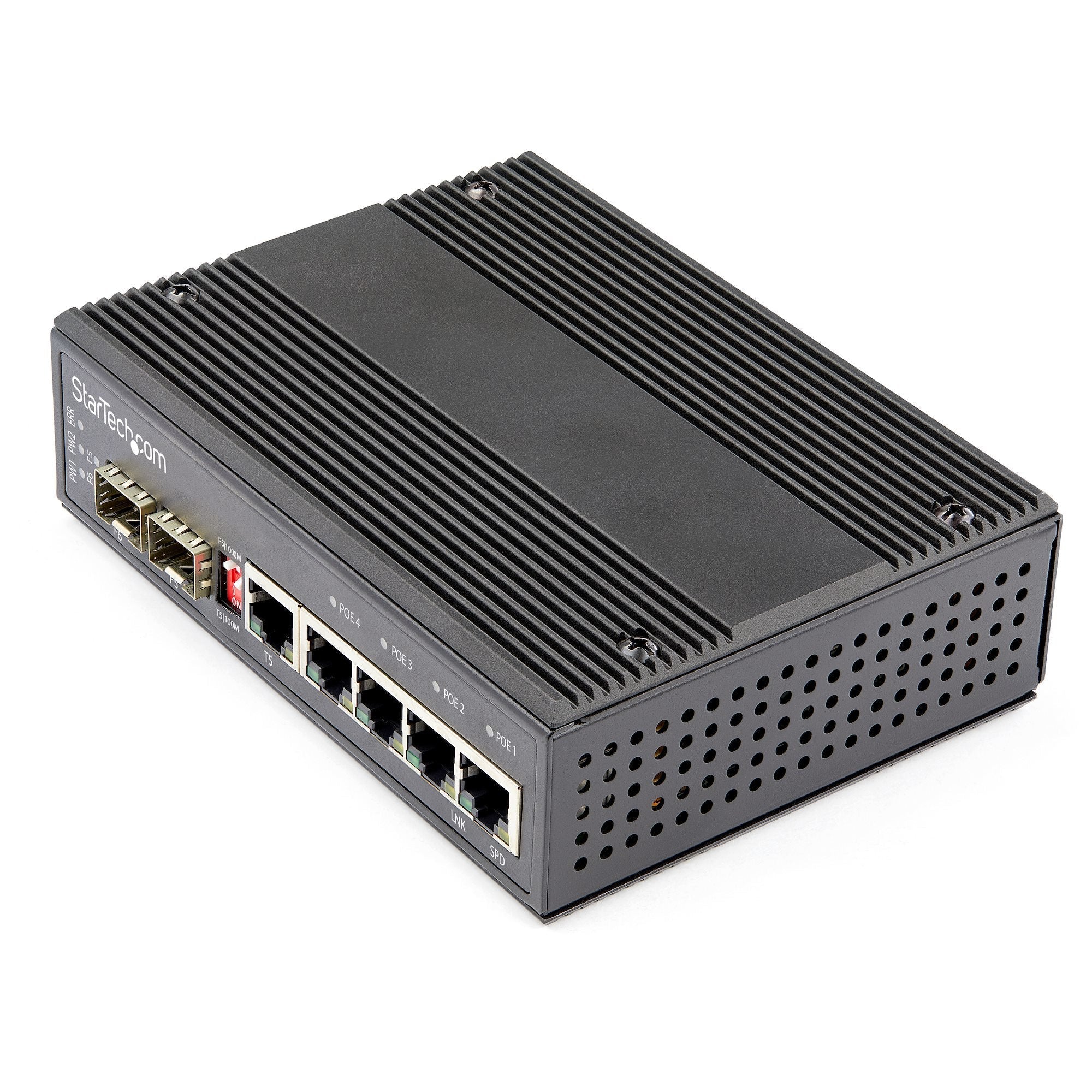 Startech Switch Industrial Ethernet 6x Poe+