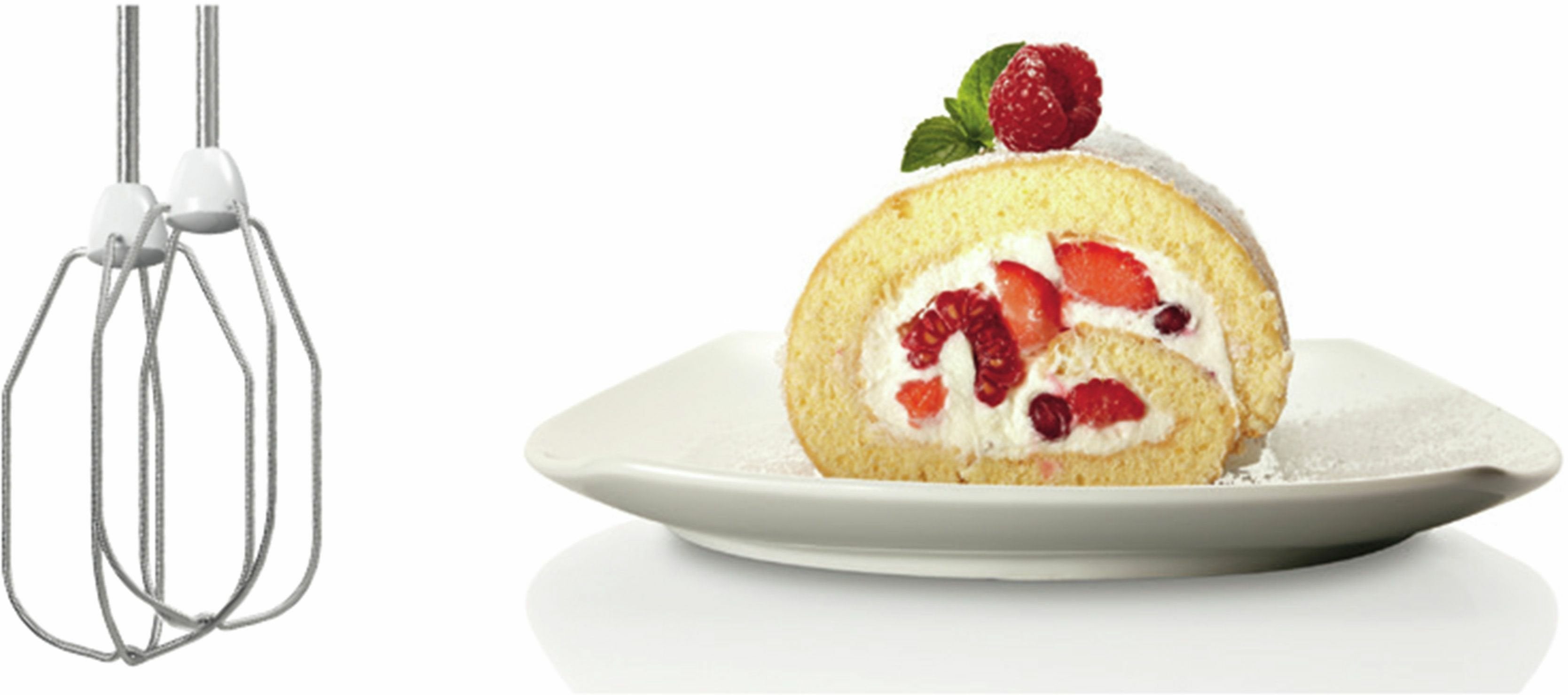 Batidora De Mano Bosch Home Mfq24200 400 W Plata, Blanco Blanco/Plateado, Batidora De Mano, Plata, Blanco, Batir, Amasar, Mezcla, Remover, Botones, Palanca, Metal, Plástico, 400 W