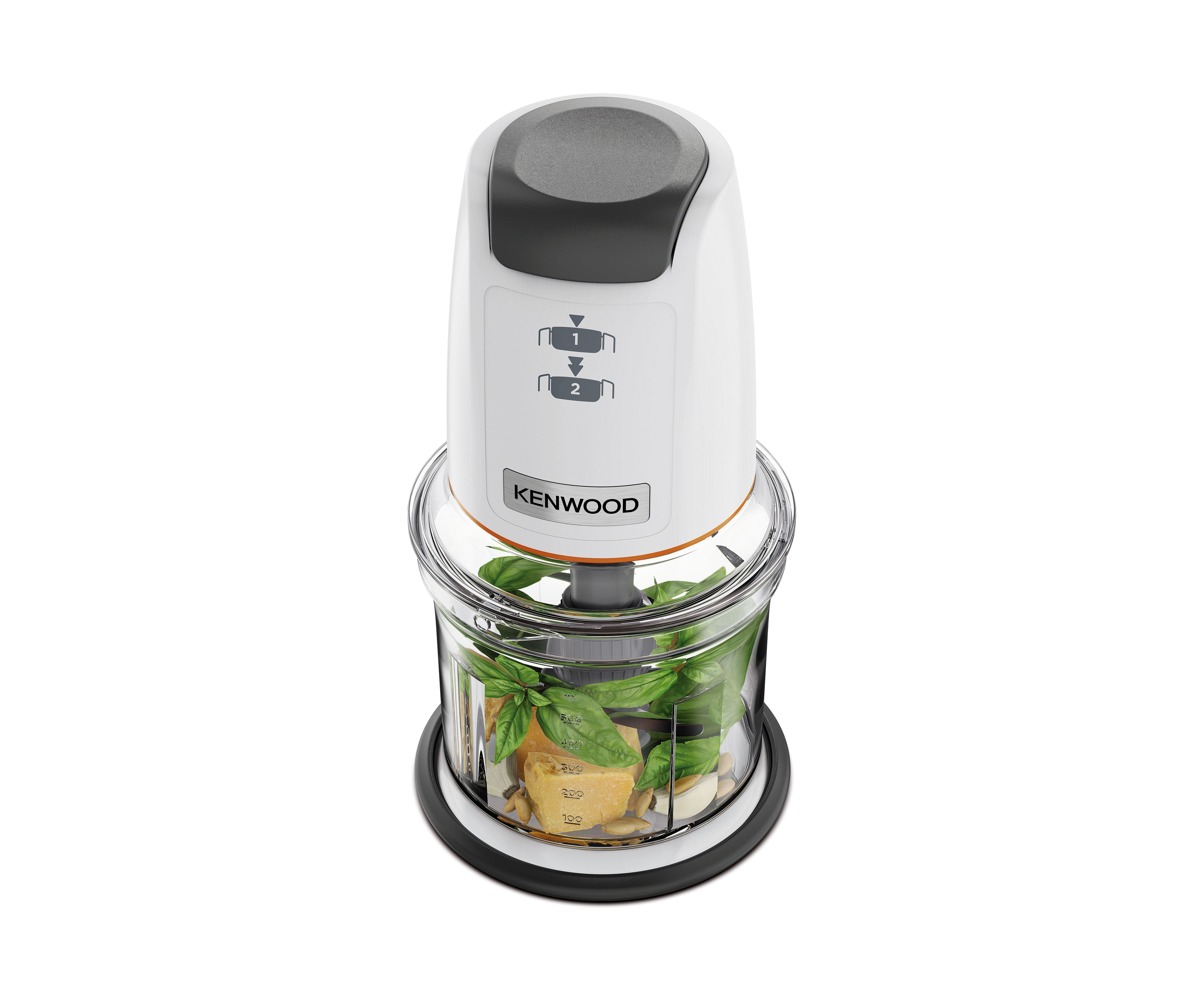 EAN 5011423003542 - Kenwood CHP61.100WH picadora eléctrica de alimentos 0,5 L 500 W Gris, Blanco imagen 2