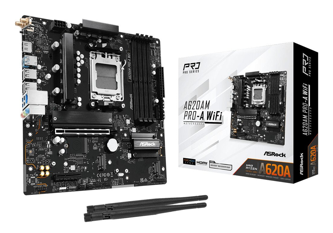 Asrock A620am Pro-A Wifi, Placa Base 90-Mxbsy0-A0uayz