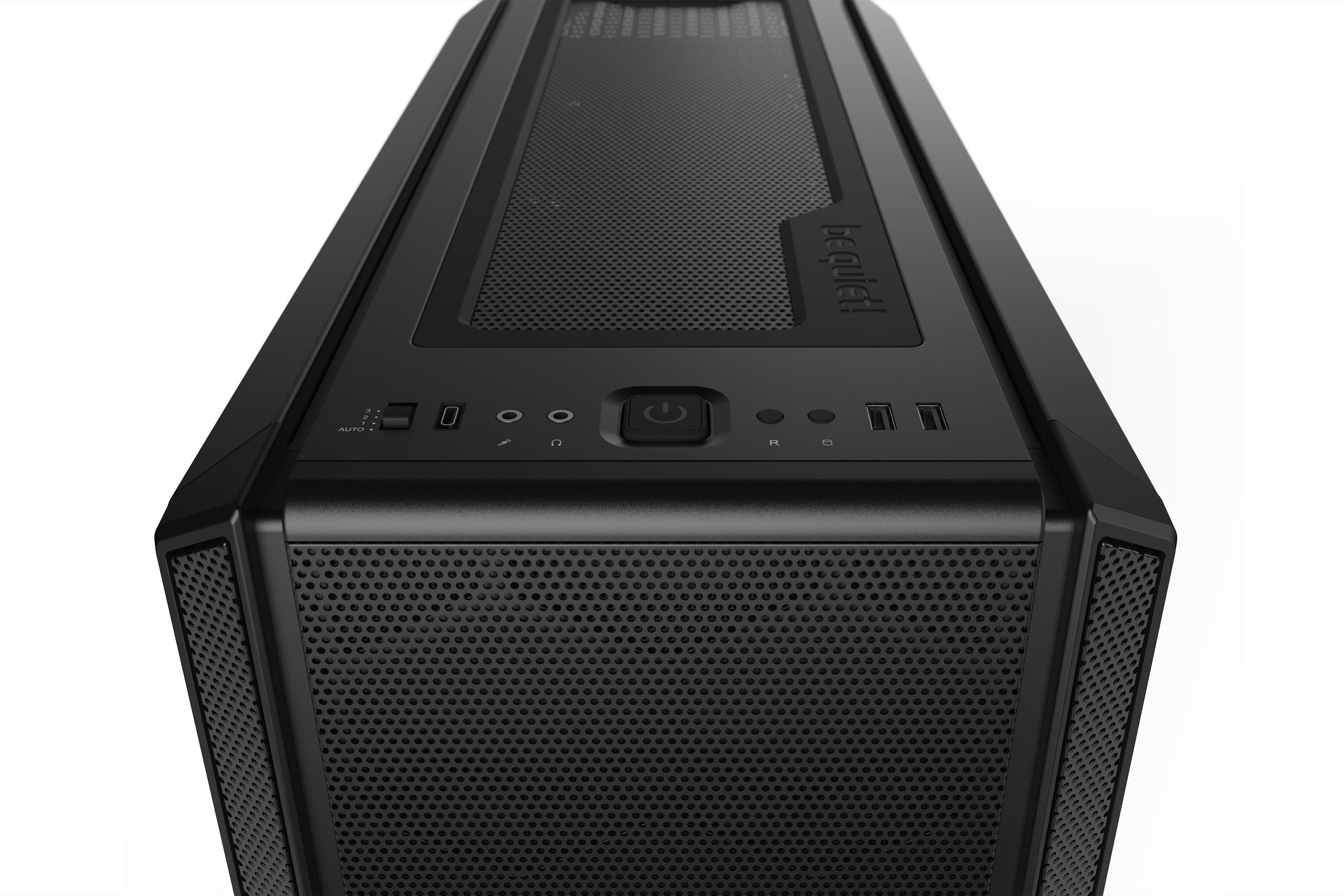 Caja Pc Be Quiet! Silent Base 802 Negra 3 Ventiladores 140mm/Insonorizada Bg039