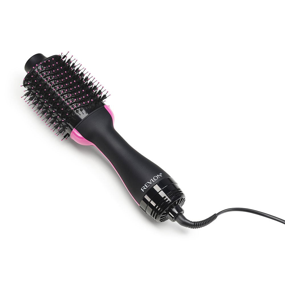 Revlon Rvdr5222e Cepillo De Secado Perfeccionista Para Dar Volumen 2 En 1 - Colección Pro - Negro / Rosa