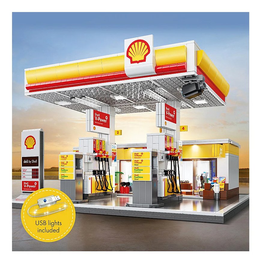 EAN 4042774474904 - Jamara CaDA Shell Gas Station with Shop and Car Wash imagen 19