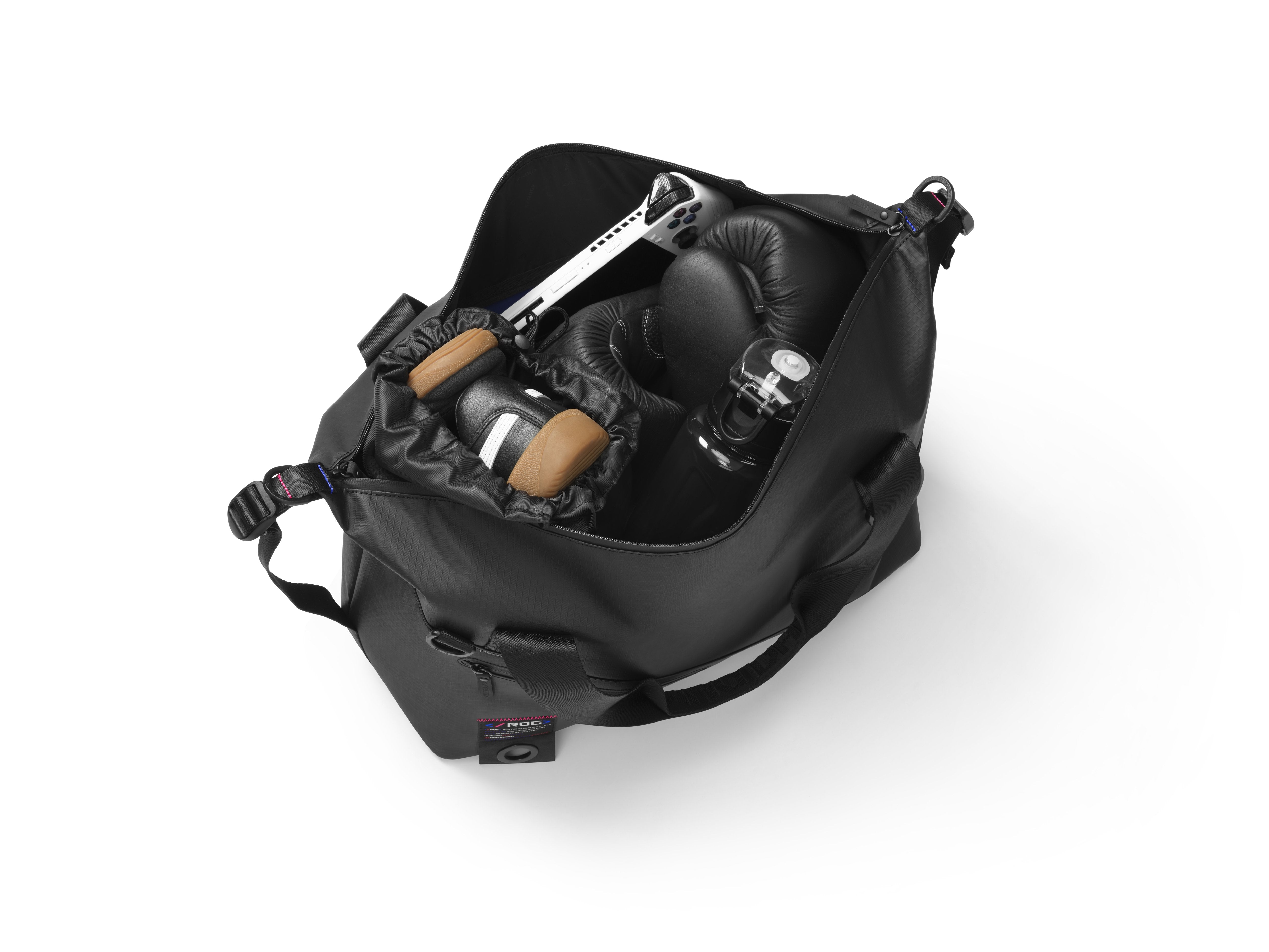 EAN 4711387219287 - ASUS ROG SLASH Duffle Bag Poliéster, Poliuretano (PU), Termoplástico de poliuretano (TPU) Negro Hombre Bo imagen 19