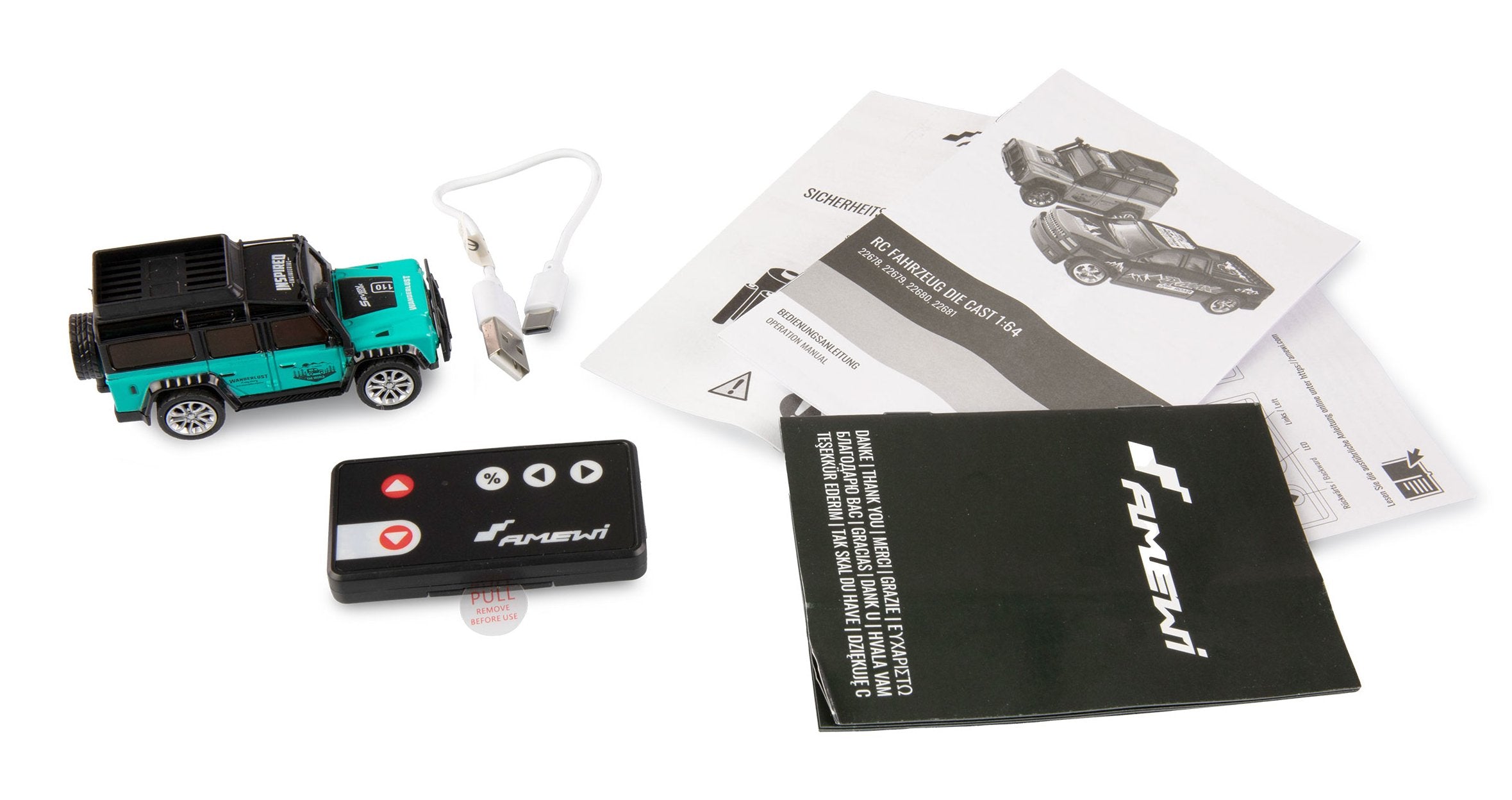 EAN 4262408976349 - Amewi 22679 modelo controlado por radio Coche todoterreno Motor eléctrico 1:64 imagen 3