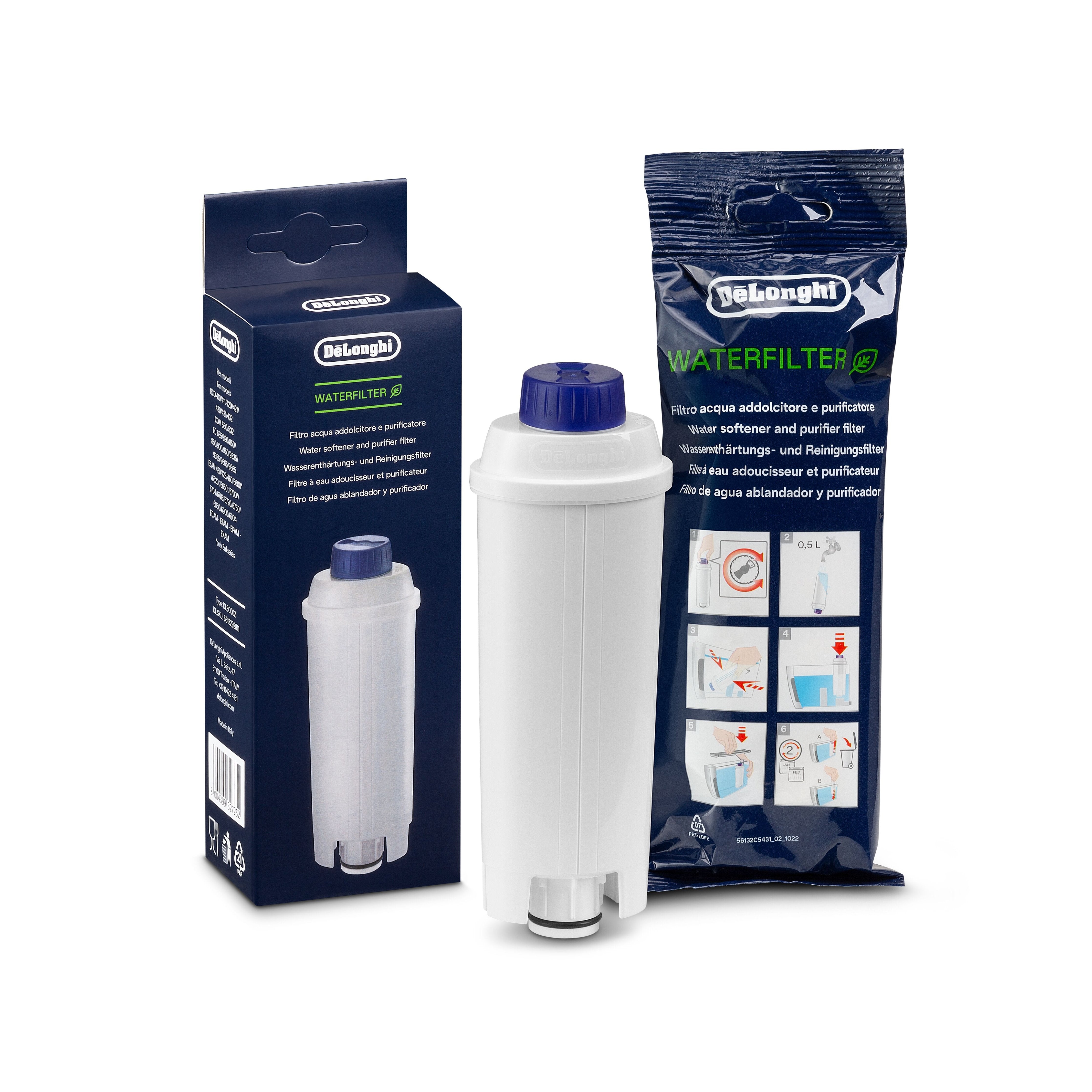Filtro Ablandador De Agua De Cafetera - Dlsc002 Delonghi
