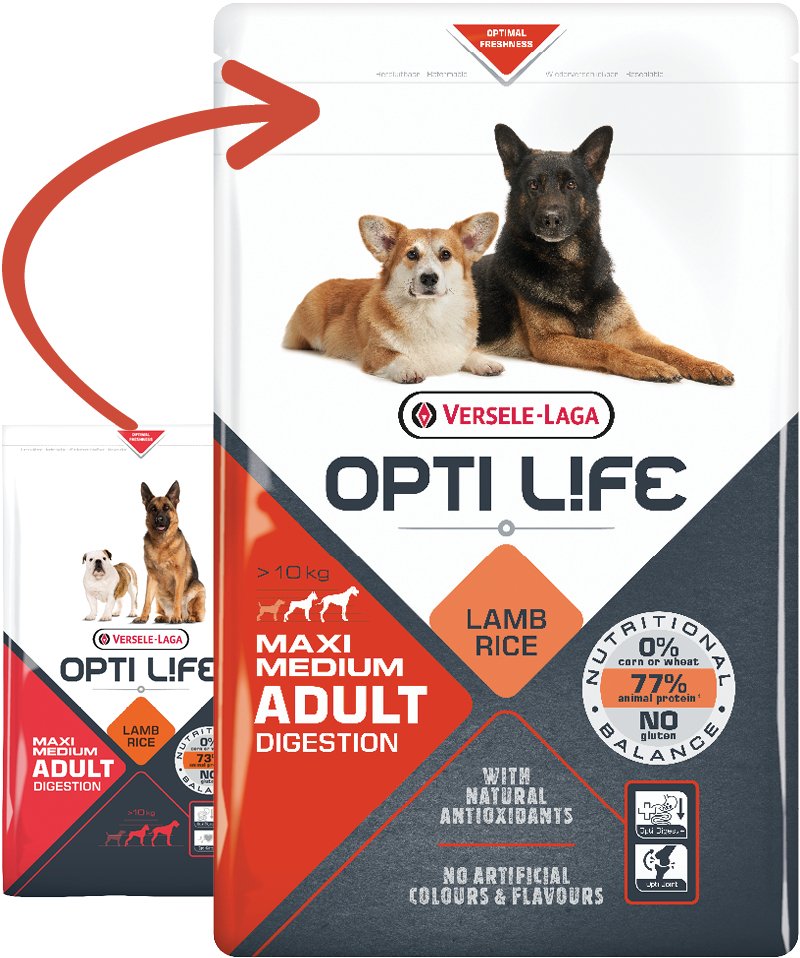 Versele-Laga Adult Digestion Medium & Maxi 12,5 Kg Adult (Animal)