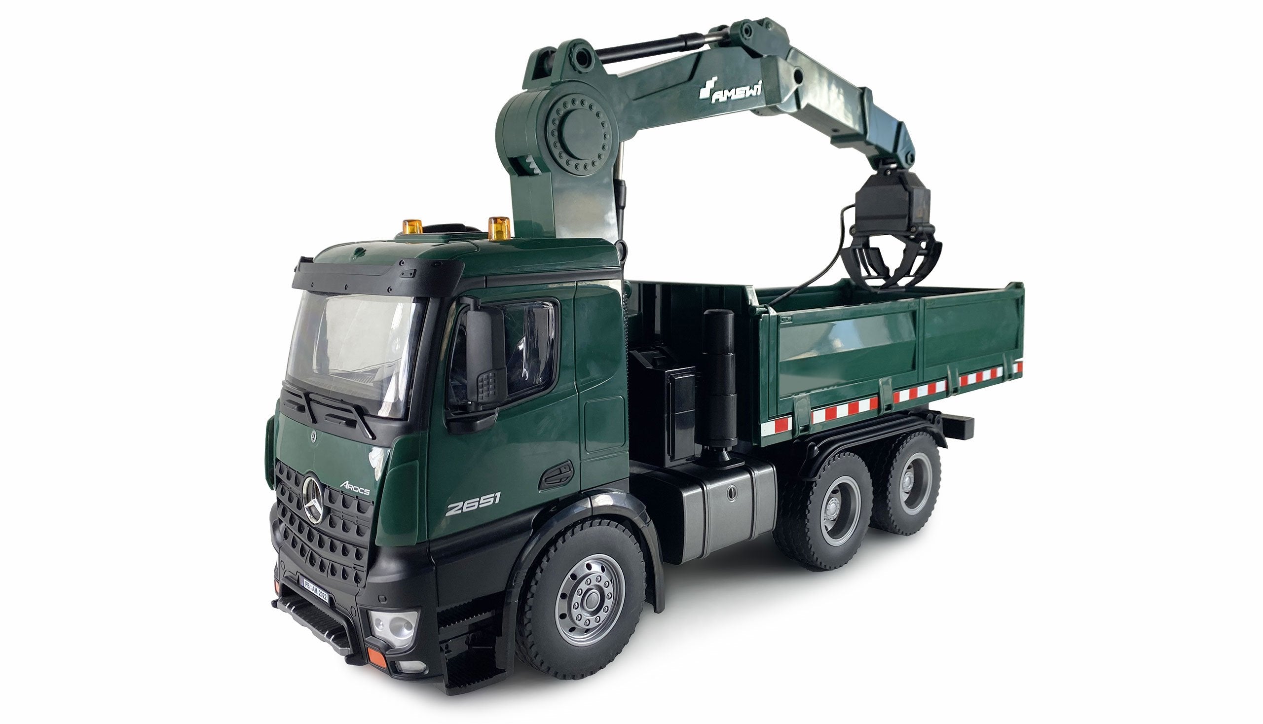 EAN 4260768510012 - Amewi Arocs modelo controlado por radio Camión basculante Motor eléctrico 1:14 imagen 1