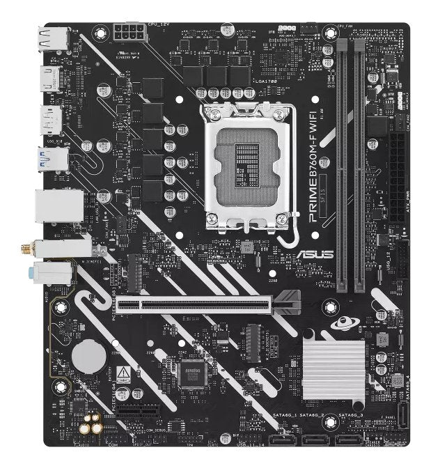 Placa Base Asus Prime B760m-F Wifi Intel,1700,Ddr5,Matx