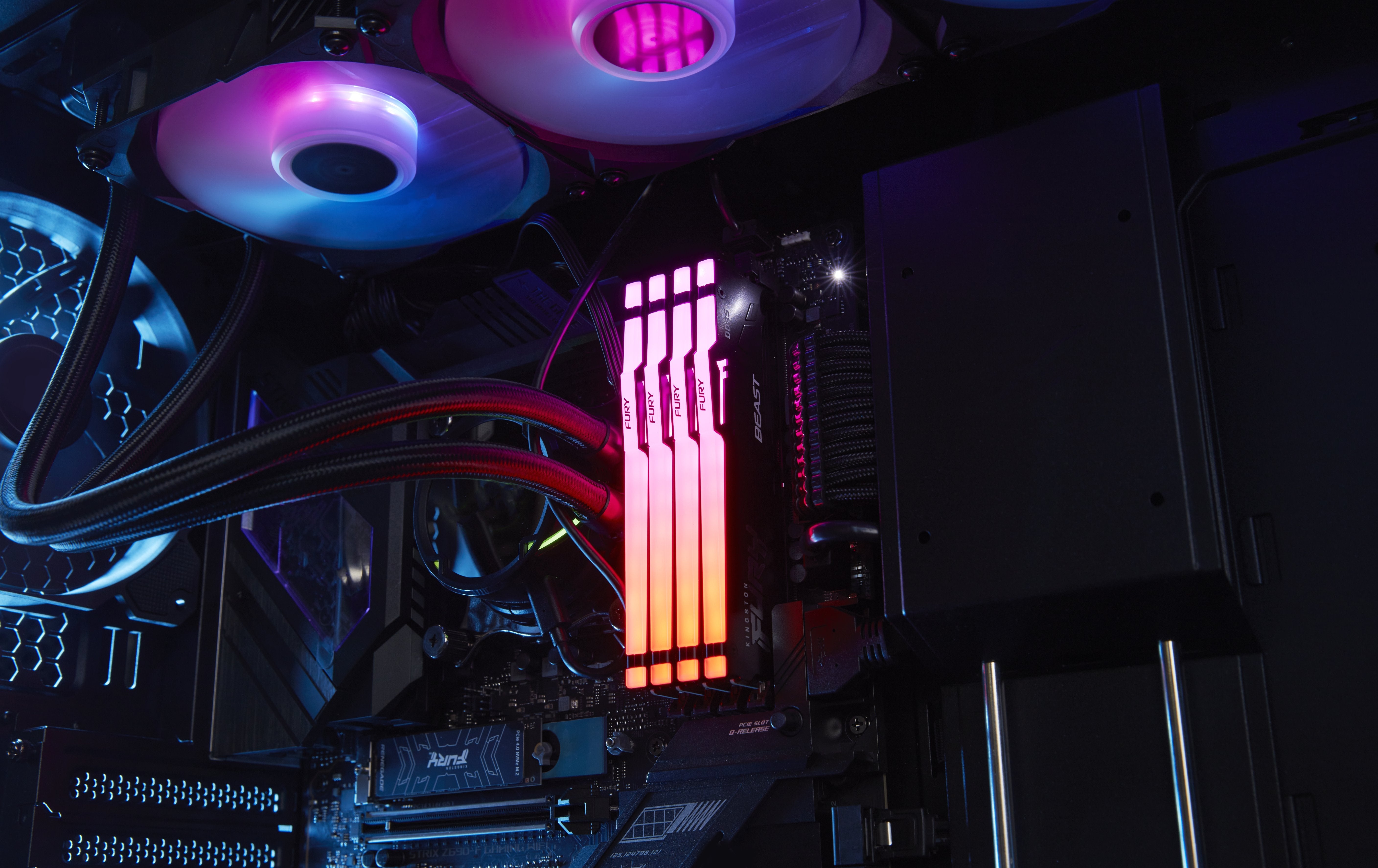 EAN 0740617342949 - Kingston Technology FURY Beast RGB módulo de memoria 2 x 16 GB 6800 MT/s ECC imagen 10