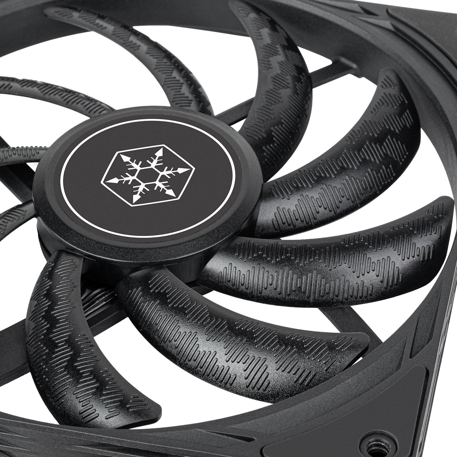 Ventilador Pc Silvermone Sm-As140b Pwm Negro