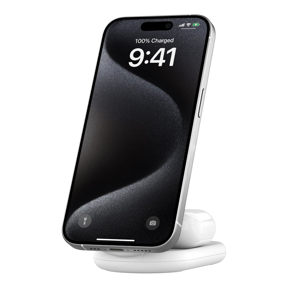 EAN 0745883889921 - Belkin BoostCharge Auriculares, Smartphone Blanco USB Cargador inalámbrico Carga rápida Interior imagen 2