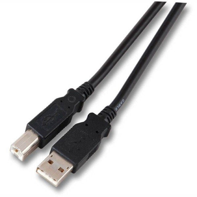 Efb Usb2.0 Anschlusscable A-B,M.-M.,1.8m,Negro,Classic